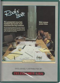 Rock N' Bolt Colecovision US box art
